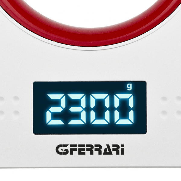 Cantar electronic de bucatarie G3Ferrari Sfera cu bol de capacitate max. 5 kg, diviziune 1g, functie tare si zero, ecran LED, indica suprasarcina si baterie scazuta, oprire automata [3]