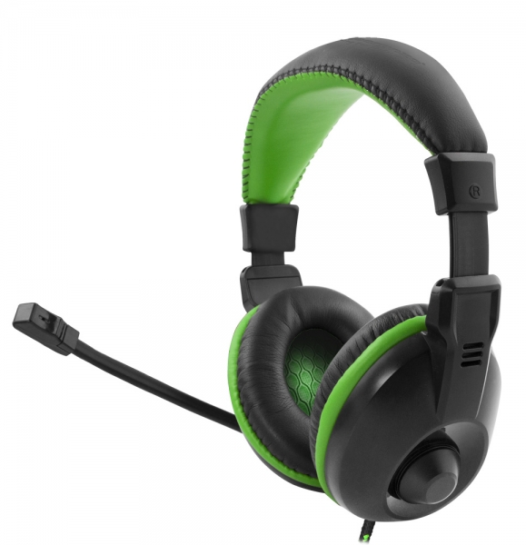 Casti cu microfon Esperanza Albatros Verde pentru gaming conexiune jack 2 x  3.5 separat microfon si separat casca [3]