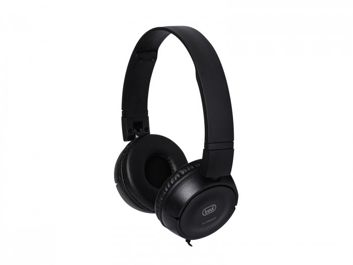 Casti Stereo comfort TV cu fir lung de 5m, izolatie fonica perfecta, control volum pe fir jack 3.5 mm conexiune TV frecventa 20-22000 Hz impedanta 32 Ώ [5]
