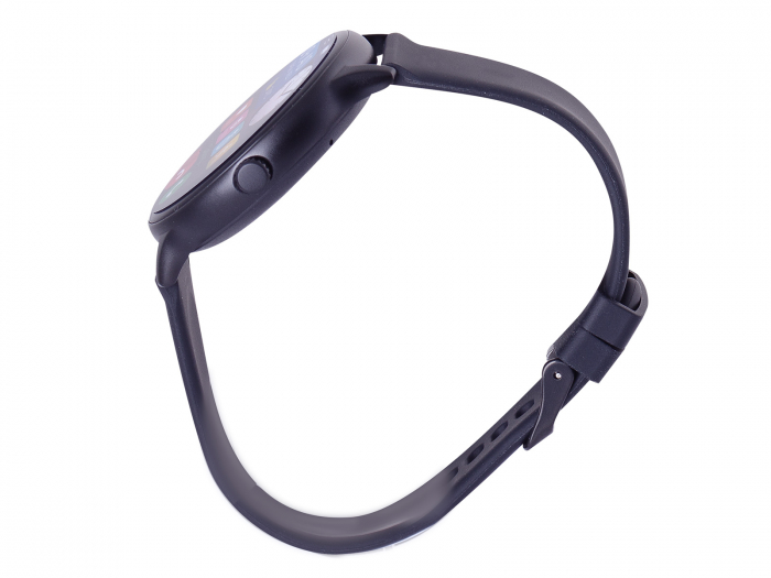 Ceas Smartwatch carcasa metal Trevi Italia TF23000 IP67 microfon si speaker functie apel, mesaje, monitorizare sanatate, sport,retele sociale, sistem vocal,Bluetooth, Android,IOS negru [10]
