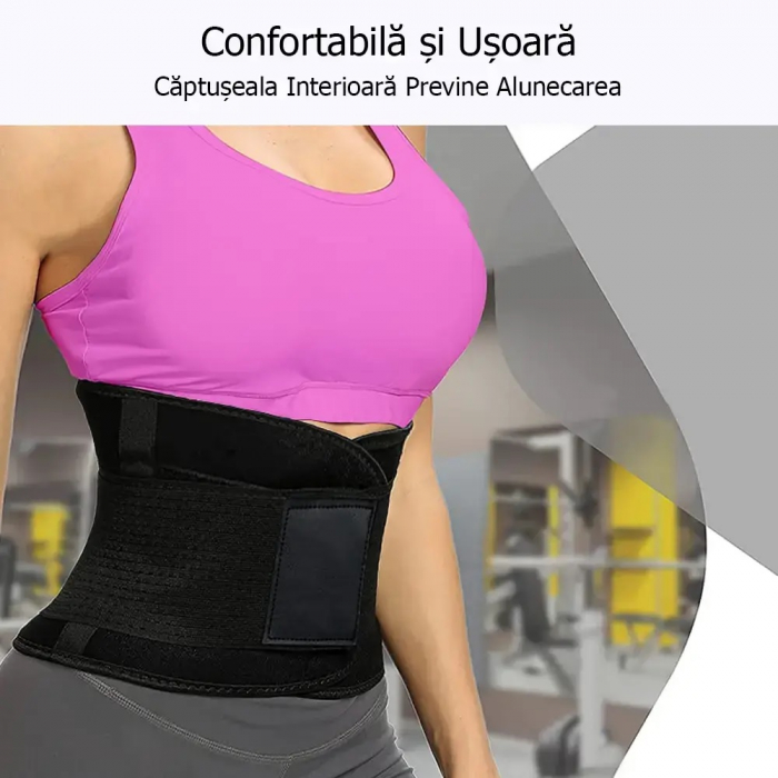 Centura abdominala pentru slabit tip corset, din neopren marimea S [2]