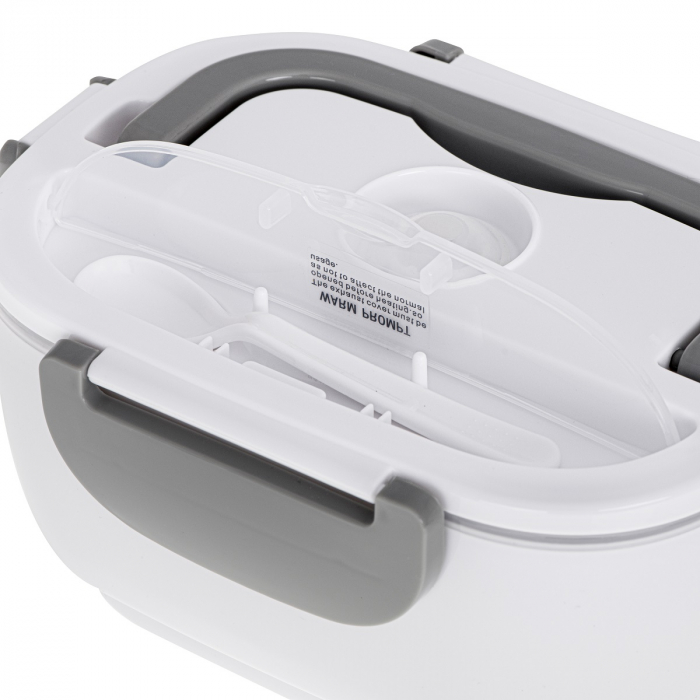 Cutie electrica pentru pranz  CR4483 2 compartimente  1.11 Litri dubla alimentare priza 220v si bricheta auto 12v incalzire 50 grade 20-25min [4]