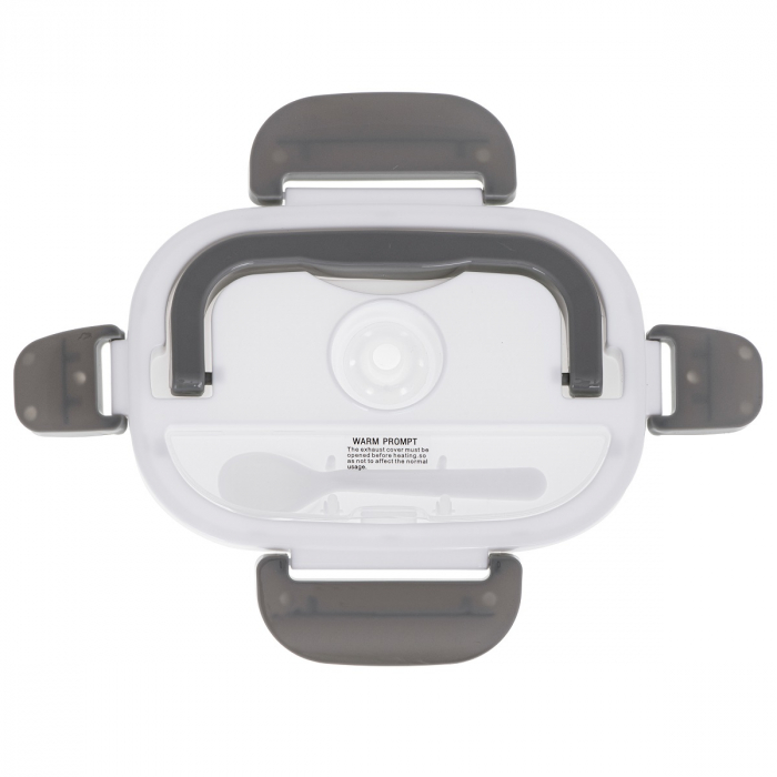 Cutie electrica pentru pranz  CR4483 2 compartimente  1.11 Litri dubla alimentare priza 220v si bricheta auto 12v incalzire 50 grade 20-25min [5]