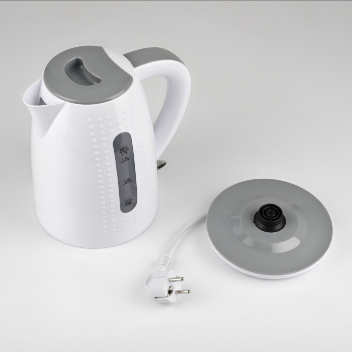 Cana electrica Girmi BL22, capacitate 1.7L, 2200W, oprire automata dupa fierbere, capac etans pentru mentinere temperatura, alba [5]