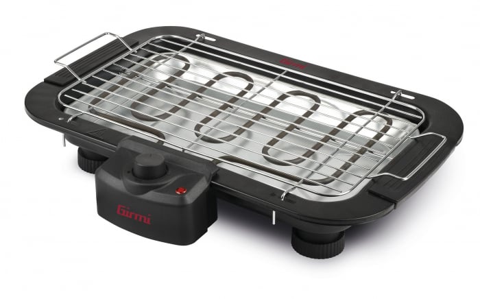 Gratar electric Girmi pentru masa de interior sau gradina 2000W  reglare temperatura, termostat [3]