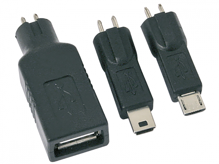 Incarcator universal Trevi TA110 iesire 3 – 12 v 1000 mAh cu 7 mufe jack conectoare si 3 USB [2]