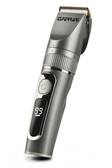 Masina de tuns G3Ferrari G30049 acumulator 2000 mA lame dure din titan si ceramica rezistente la apa motoare brushless fara perii reglaj taiere de la 0.8 pana la 12 mm spalare sub jet 3 ore autonomie [3]