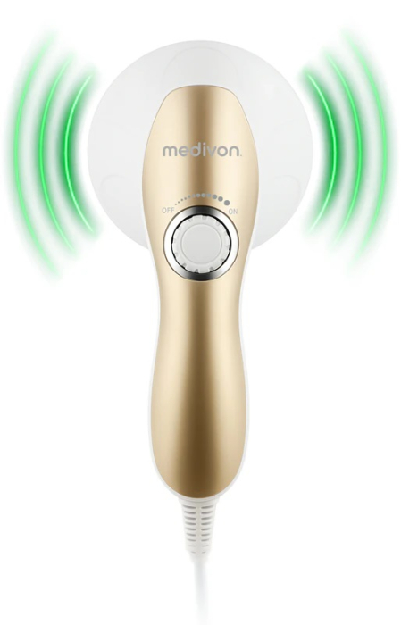 Medivon ME800  aparat masaj corporal anticelulitic, relaxare musculara  8 capete interschimbabile  intensitate progresiva de la lent la intens [2]