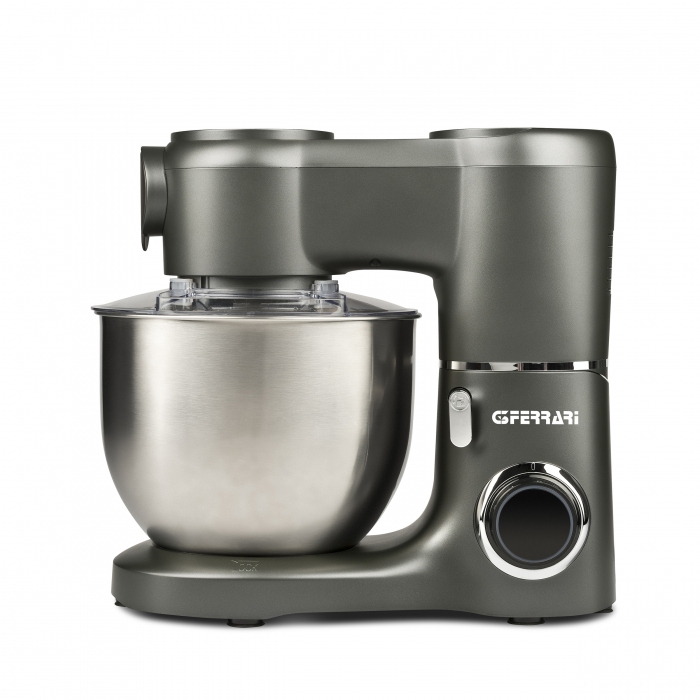 Mixer cu bol 7 litri din otel inoxidabil G3Ferrari Pastaio posibilitate masina tocat si aparate paste 6 viteze si functie Pulse  , putere 1800W max, mixaj 3 kg, negru [8]