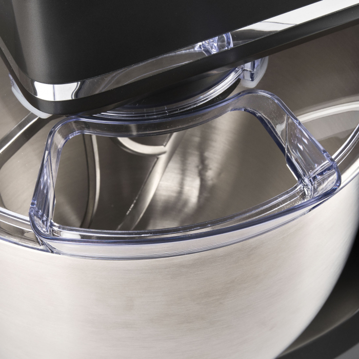 Mixer cu bol 10 litri din otel inoxidabil cu aparat de paste G3Ferrari Pastaio  profesional 6 viteze si functie Pulse vas 10l, putere 2200W max,  negru [7]