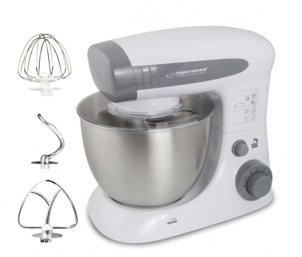 Mixer profesional cu bol Esperanza - Assistant Cooking, 800W, 4L [2]