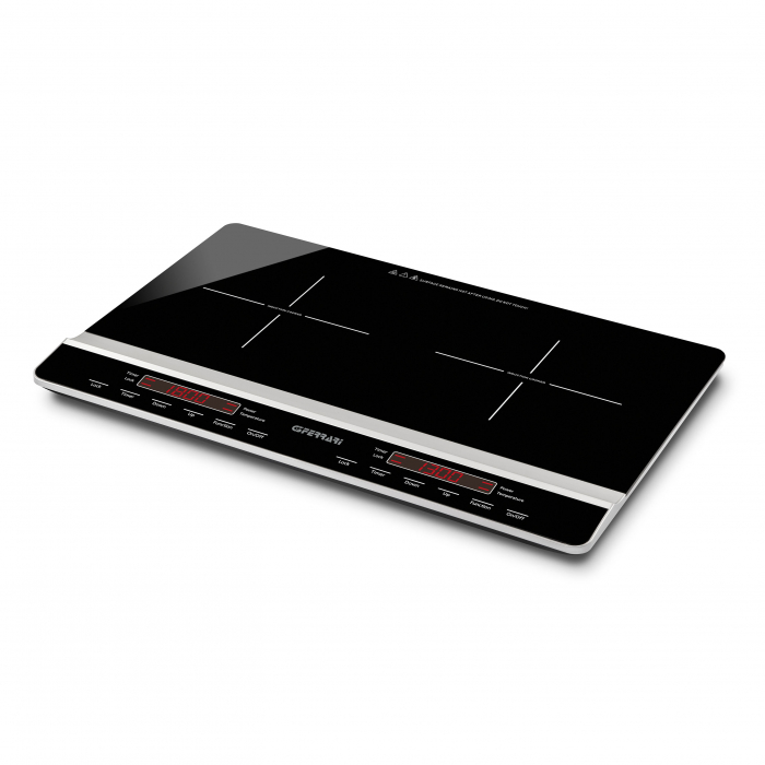 Plita dubla cu inductie ultraslim 5 cm G3Ferrari  3100 W temperatura reglabila 60-240 grade C, timer 3 ore [4]