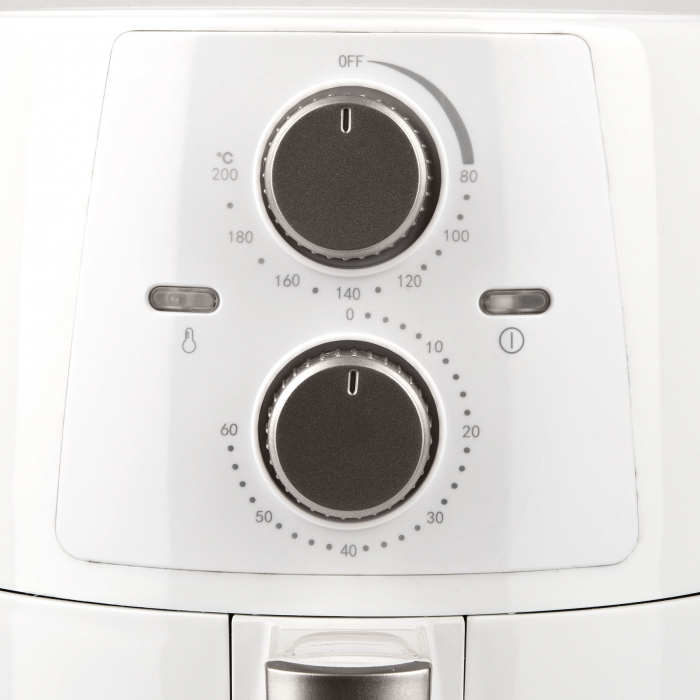 Friteuza cu aer cald fara ulei Girmi FG94 capacitate 3.5L, timer, termostat reglabil 80-200 grade, alb [7]