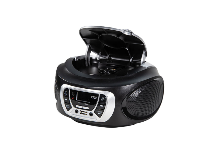 Radio cu CD Boombox Trevi retro MP3, CD, Radio DAB, USB AUX-IN mufa casti 3.5mm [2]