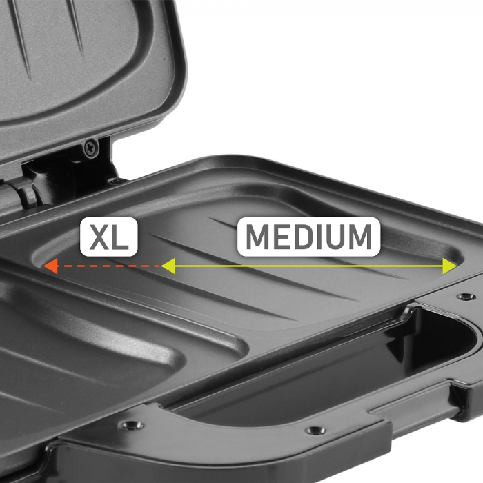 Sandwich maker CR3054 putere 1300W penru 2 sandwichuri duble XL [8]