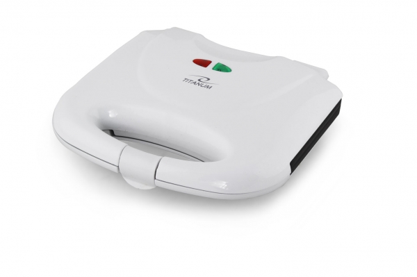 Sandwich Maker Panini 700 W, placi neaderente, indicator LED culoare alba [2]
