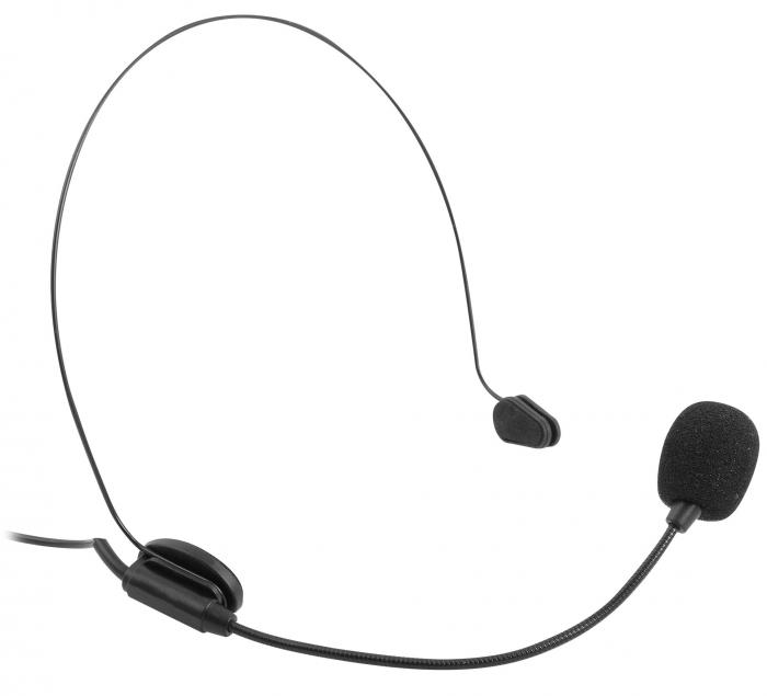 Set microfon si receptor wireless Trevi Italia prindere clips si banda pentru cap, frecventa 174-216 MHz [4]