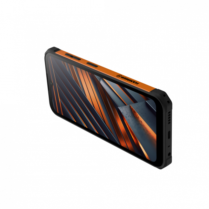 Smartphone HAMMER VA cu carcasa si ecran ramforsate 6.56” memorie 64GB 4 GB Ram camera 13000 Mpx baterie 6500mAh rezistent apa IP69 dual SIM  meniu RO [8]