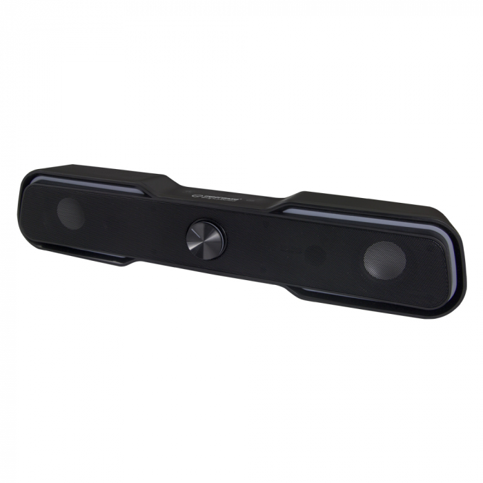 Boxa soundbar MEGS101 6W cu LED, USB, jack 3.5 utilizare PC/Laptop [3]