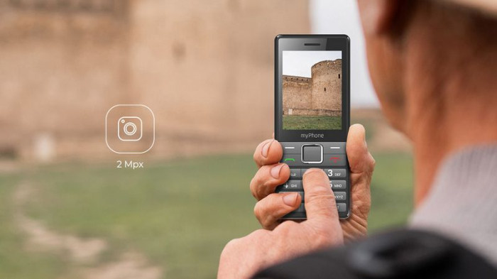 Telefon clasic 4G meniu RO stabil VoLTE ultra slim rezistent carcasa aluminiu ecran foarte mare IPS de 71 mm myPhone7340 [8]