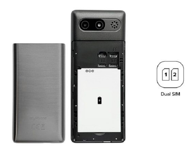 Telefon clasic 4G meniu RO stabil VoLTE ultra slim rezistent carcasa aluminiu ecran foarte mare IPS de 71 mm myPhone7340 [10]