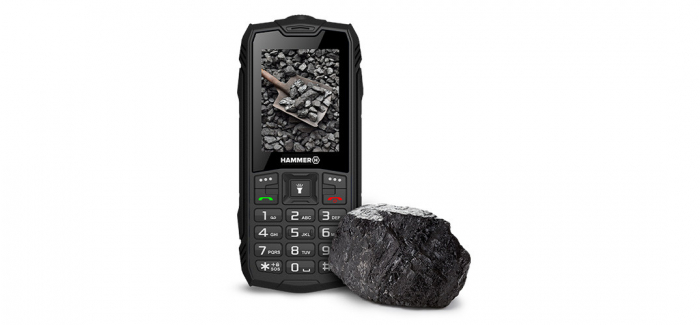 Telefon Hammer TEL000776 meniu RO cu structura ramforsata ecran2.4” Dual Sim rezistent la socuri si apa IP68 baterie 1800 mAh lanterna camera foto,  radio, inregistrare convorbiri [5]
