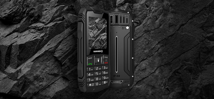 Telefon Hammer TEL000776 meniu RO cu structura ramforsata ecran2.4” Dual Sim rezistent la socuri si apa IP68 baterie 1800 mAh lanterna camera foto,  radio, inregistrare convorbiri [8]