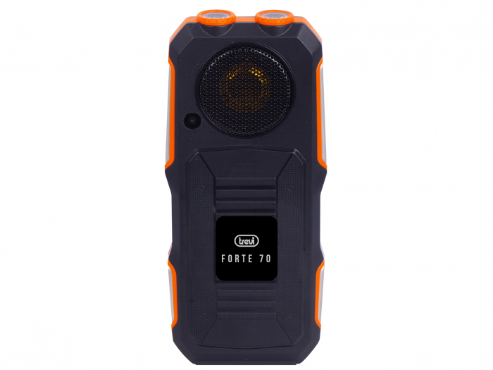 TELEFON MOBIL  TREVI FORTE 70 PENTRU VARSTNICI CU CARCASA REZISTENTA LA SOCURI BLUETOOTH, CAMERA FOTO, LANTERNA LED 300 CONTACTE 8 NUMERE MEMORATE DIRECT PE TASTELE 1 - 8 [6]