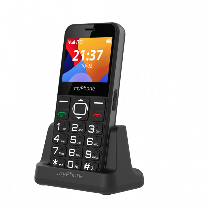 Telefon seniori meniu RO butoane mari ecran 2.3" camera foto radio FM difuzor lanterna functie SOS bluetooth Halo3 [2]