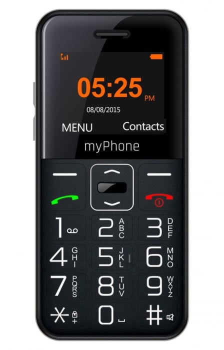 Telefon seniori meniu RO butoane mari ecran 2.7" camera foto radio FM difuzor lanterna functie SOS bluetooth Halo easy [3]