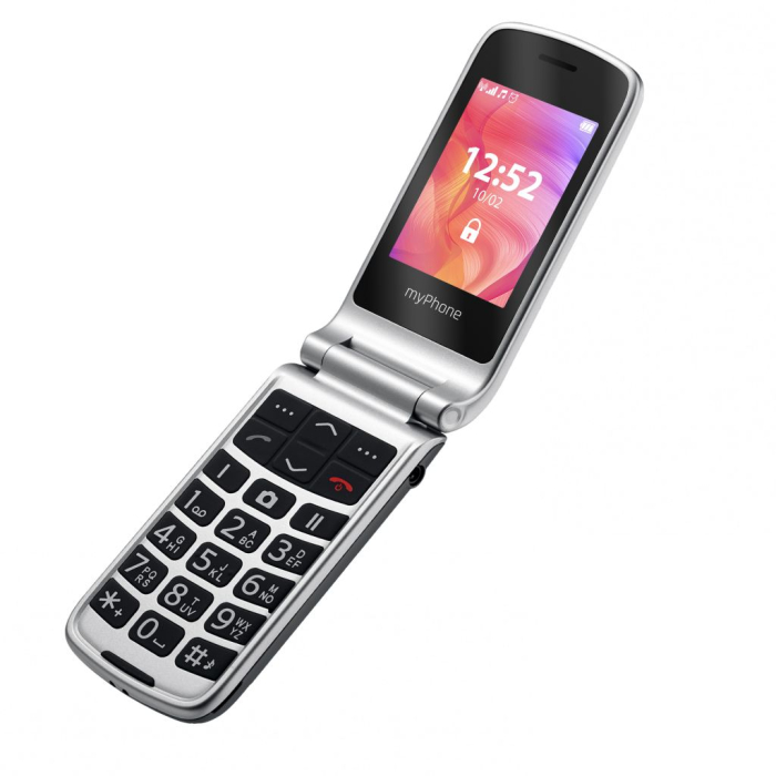 Telefon seniori cu clapeta myPhone 2G soclu incarcare butoane mari doua ecrane 2.4 si 1.4 inch retele 2G dual sim meniu RO [4]