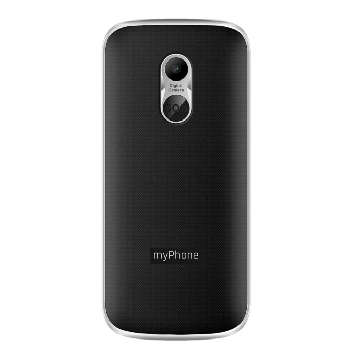 Telefon seniori frecventa 4G  compatibil DIGI ecran 1.77” camera 0.3MP acumulator 800mAh Halo A LTE Meniu RO Negru [6]