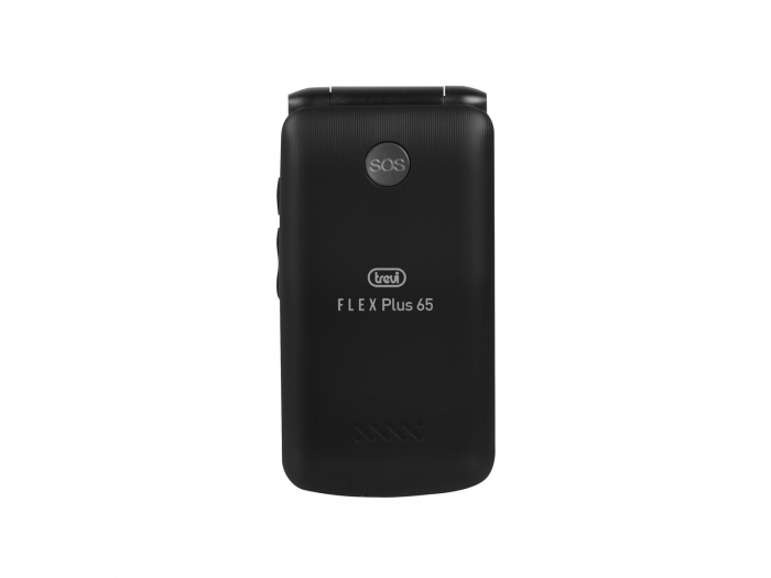 Telefon seniori Trevi Italia pliabil dubludisplay soclu incarcare butoane mari camera foto, radio difuzor lanterna agenda 250, 8 numere functie SOS, bluetooth ,iesire casti, reportofon, alarma, gri [2]