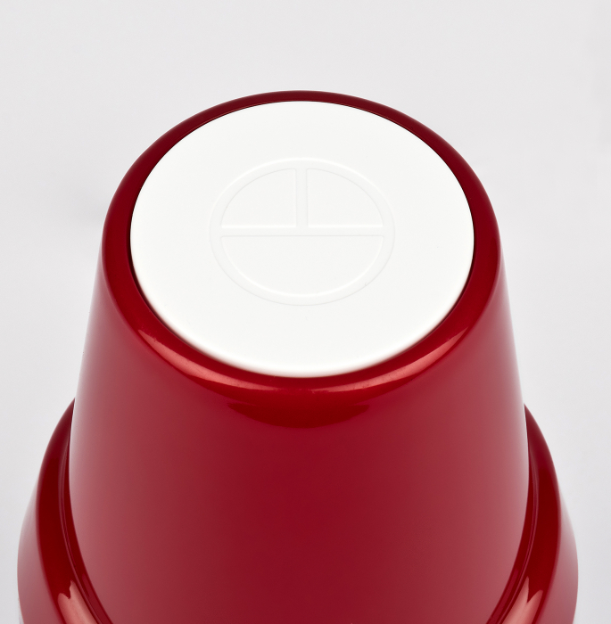 Tocator chopper G3Ferrari G20154 cu 4 lame din otel inoxidabil functie pulse 250W vas 400ml rosu [7]