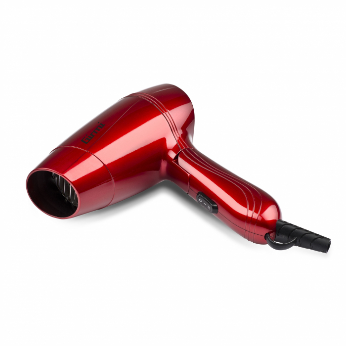 Uscator de par cu maner pliabil Girmi Italia PH02 1200W dubluvoltaj concentrator de aer cablu 173 cm rosu [5]