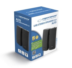 Boxe PC 2.0 Arco pentru laptop, calculatoare si alte dispozitive cu conexiune jack de 3,5 mm pentru casti, negru [2]