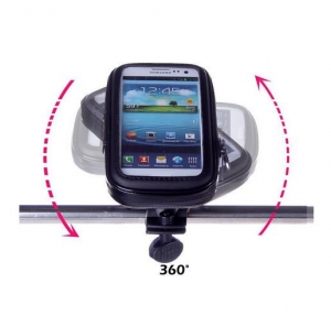 Suport Telefon pentru bicicleta si motocicleta, impermeabil, universal marimea  XL, rotatie 360 ° rezistent la  ploaie [2]