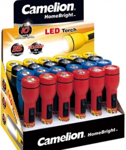Lanterne - Set 24 bucati lanterne Camelion  LED functionale cu 2 baterii AA material rezistent la socuri