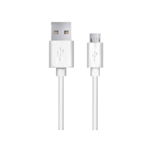Cablu date si alimentare MICRO USB 2.0 A-B M / M 1.8 metri culoarea alba [0]
