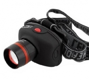 Lanterna de cap reglabila cu lupa si focalizare fascicul pana la 150 m distanta LED mare Superluminos cu Zoom [0]