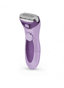 Aparate de ras si tuns - Aparat de ras electric Aruba Roz special conceput pentru doamne, alimentare 2 baterii AA
