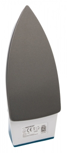 Fier de calcat de voiaj, alb/albastru, putere 1200w, indicator LED, control temperatura, dimensiuni reduse, cablu 1.4 m ideal calatorii [4]