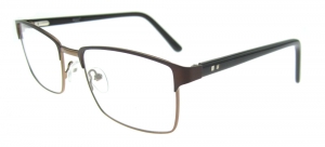 Rame de ochelari, model barbatesc, design modern, culoare - negru, include toc si laveta [0]