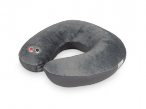 Perna pentru masaj cervical care urmareste curba craniului, ideala pentru folosirea acasa, birou sau calatorii + masca dormit + dopuri urechi pentru dormit [1]