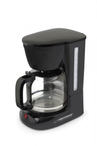Cafetiere - Cafetiera, filtru de cafea negru, sistem anti-picurare, 0.6l, 650W