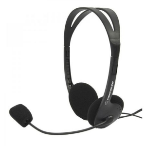 Telefoane mobile & Accesorii - Casti stereo cu microfon pentru gaming filme si muzica, conexiune cu fir mufe jack  2 x  3.5 mm usoare si comode