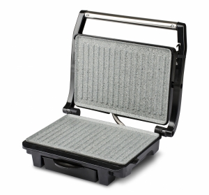 Gratar electric Girmi - BS10 corp din otel inoxidabil, tehnologie Petravera, putere 1000W [0]