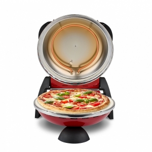 Cuptor pizza G3Ferrari Italia Delizia special cu suprafata de coacere din piatra refractara, termoregulator pana la 390° C si timer [3]