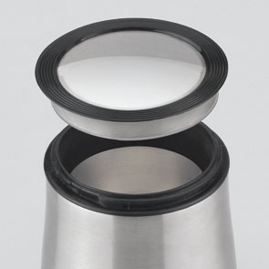 Rasnita cafea Girmi - MC01 cu lame si corp din inox, capacitate 50g, 150W, inox-negru [3]