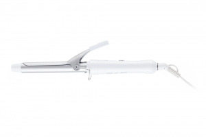 Ondulator de par cu invelis ceramic, tambur 19mm, incalzire rapida pentru bucle luxuriante, alb [2]